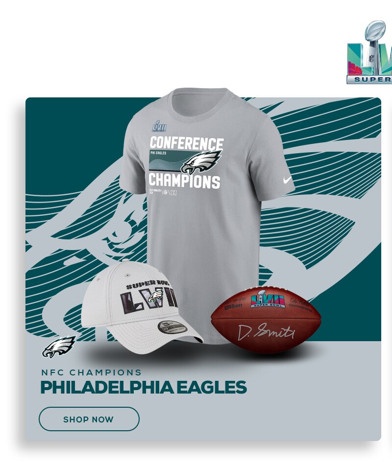 Philadelphia Eagles NFC Champions. Shop Now.