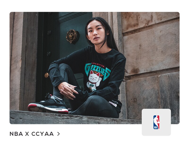 NBA MITCHELL & NESS CNY X CCYAA COLLECTION. SHOP NOW