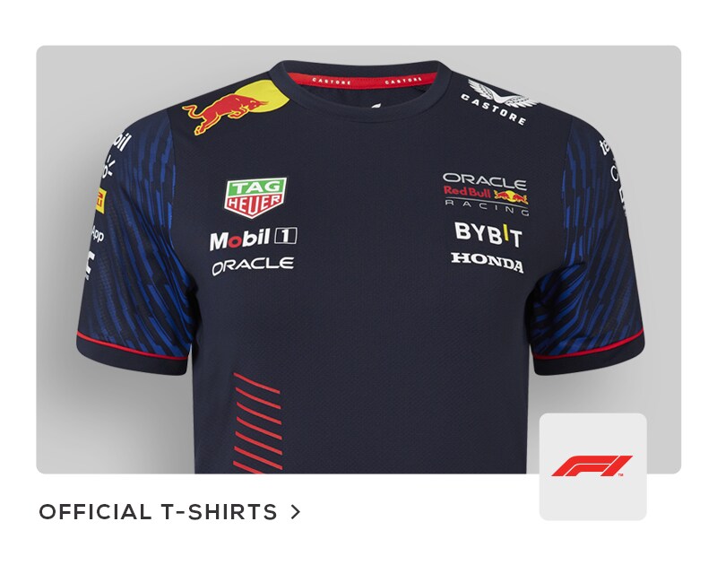 OFFICIAL F1 DRIVERS & TEAMS T-SHIRTS